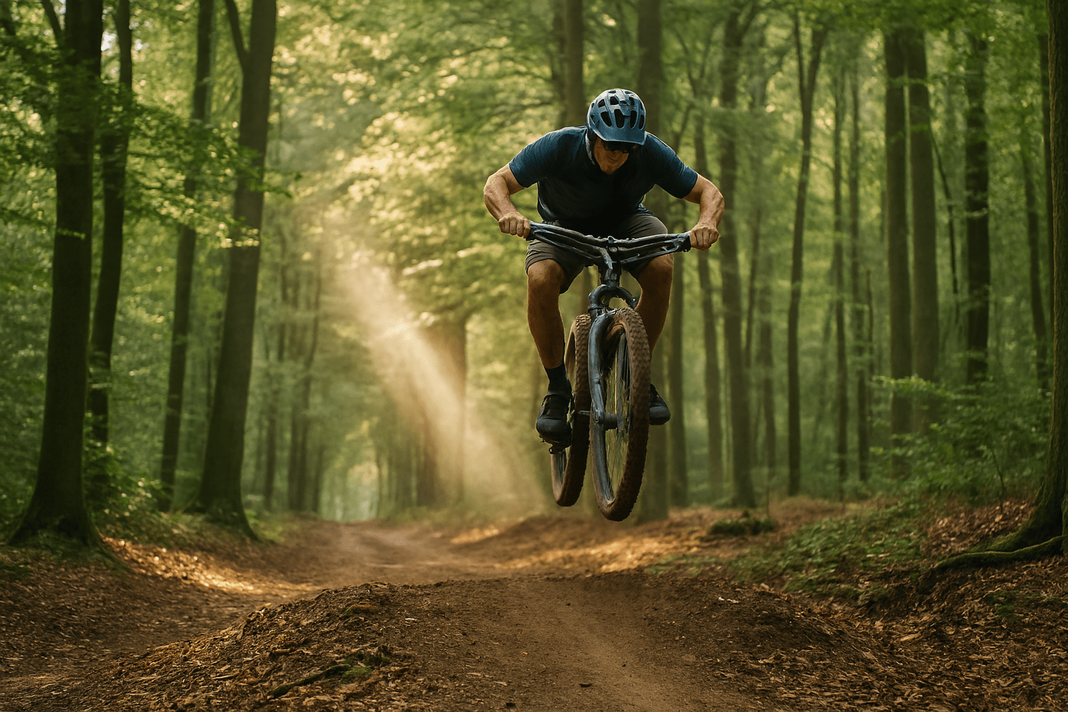 Een springende mount